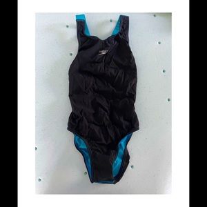 Speedo LZR Racer Pro Recordbreaker Black and Blue Racing Suit